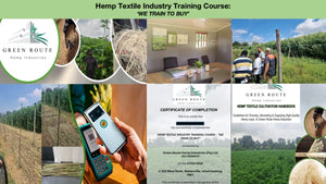 We Train to Buy - Hemp Fiber Cultivation Training for Hemp Textiles