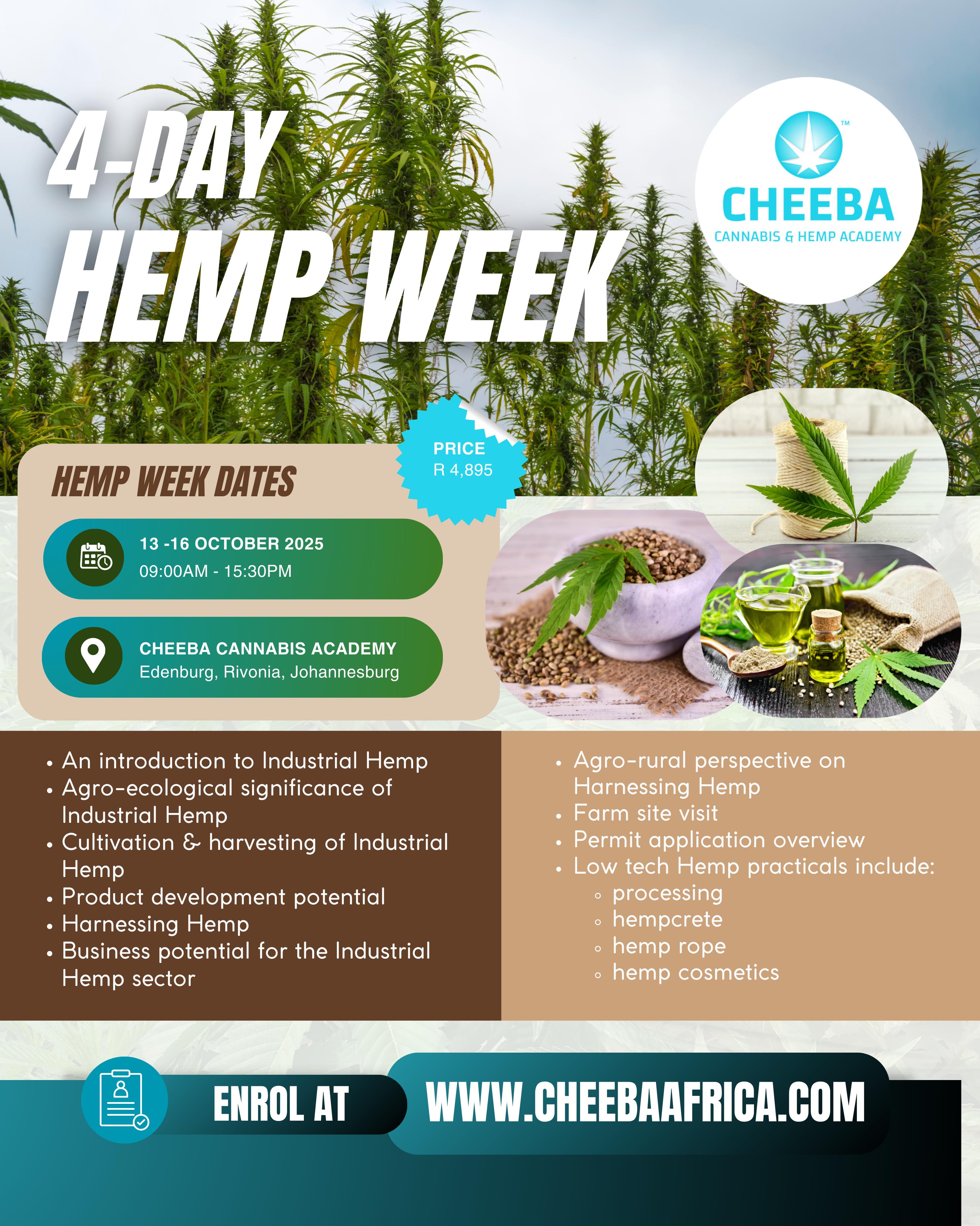 Cheeba Hemp Week